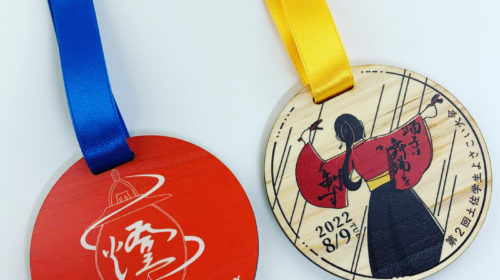 イベント記念品メダル（カラー印刷）